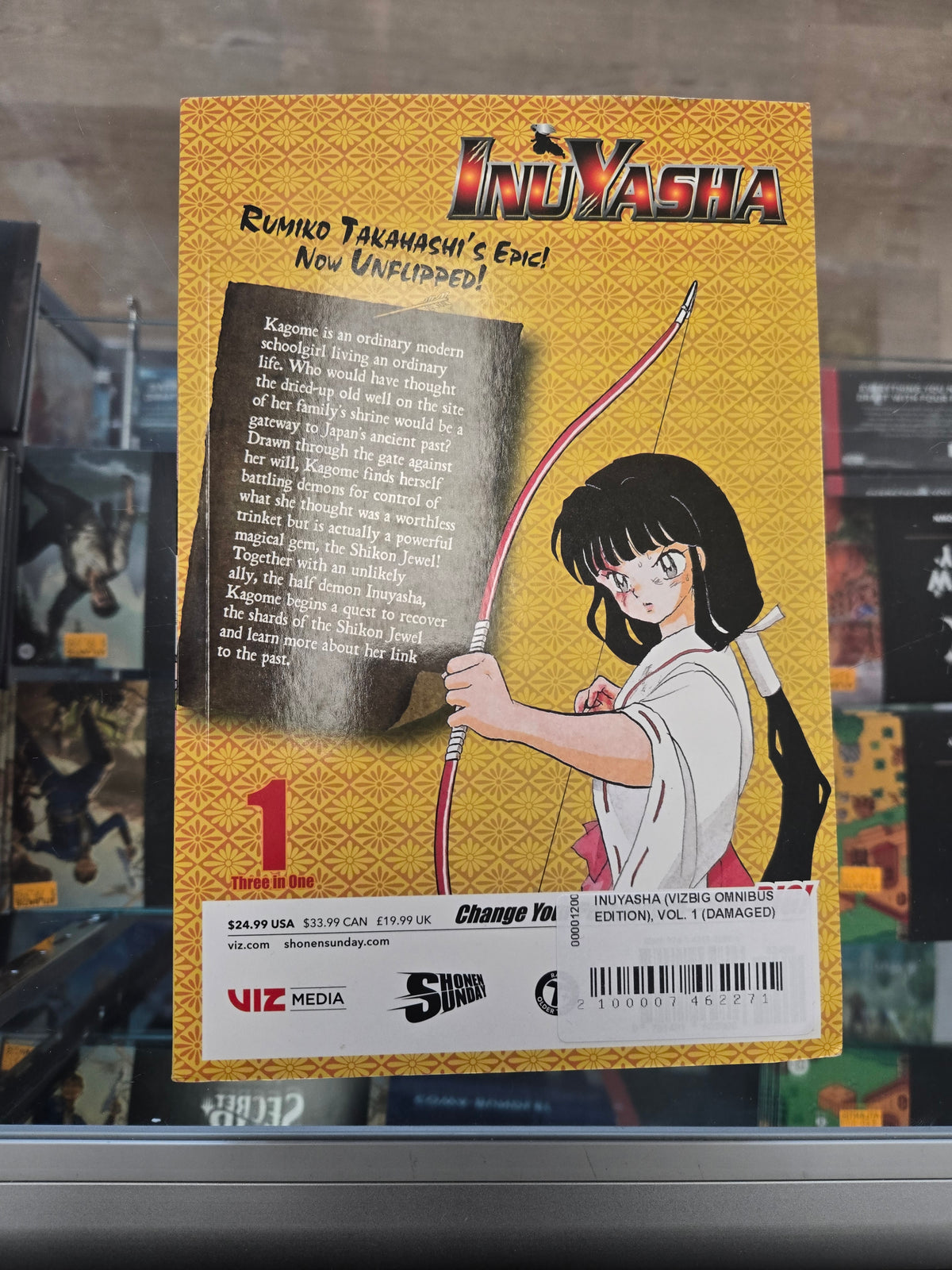 INUYASHA (VIZBIG OMNIBUS EDITION), VOL. 1 (SCRATCH & DENT)