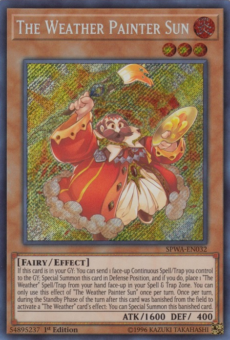 The Weather Painter Sun (SPWA-EN032) 1st Edition