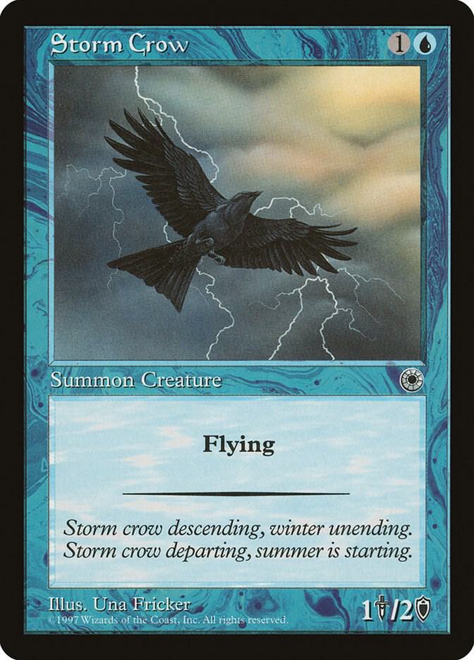 Storm Crow (POR-C) Moderately Played