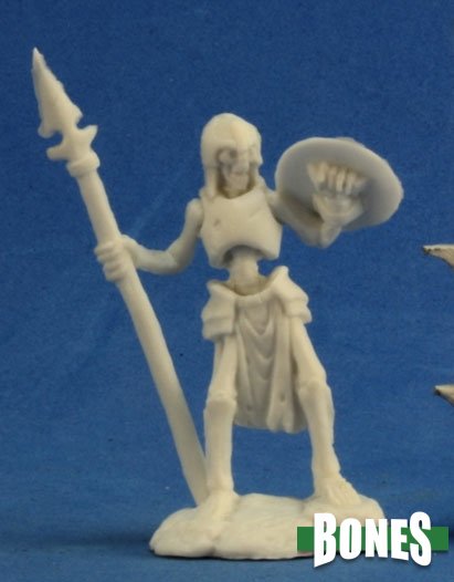Bones 77239: Skeleton Guardian Spearman (3)