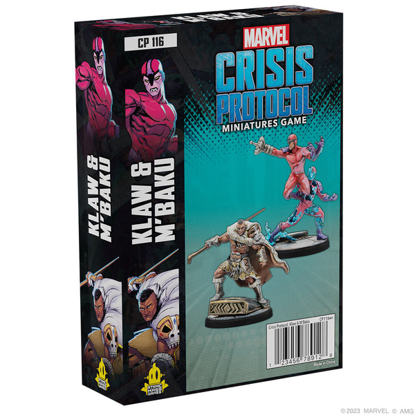Marvel: Crisis Protocol (CP116EN) - Klaw & M'Baku