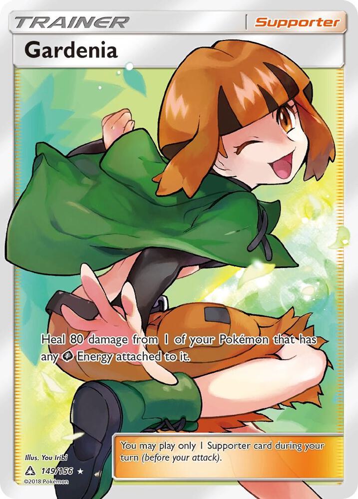 Gardenia - 149/156 (SM05) Ultra Rare - Light Play Holofoil
