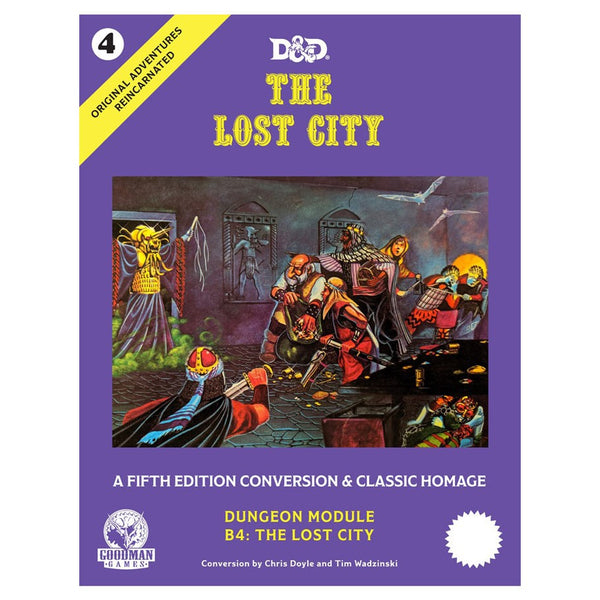 D&D 5E OGL: Original Adventures Reincarnated - #4 The Lost City