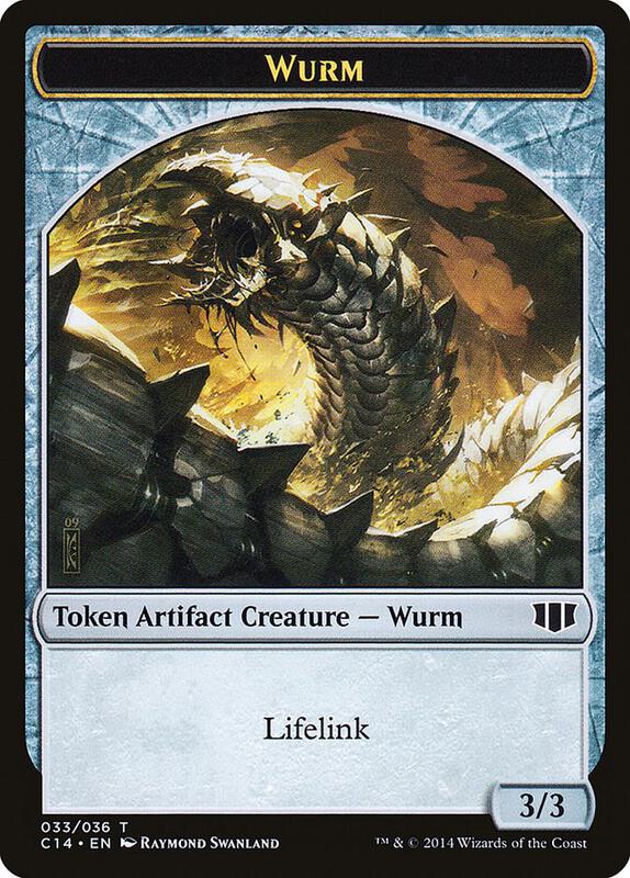 Wurm (033) // Goat Double-sided Token (C14-T)