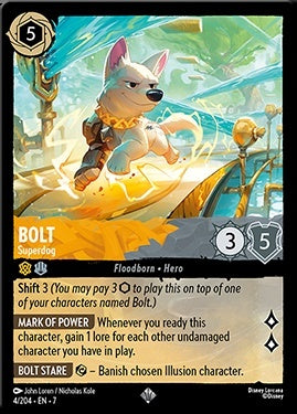 Bolt - Superdog (Archazia's Island - 004/204) Super Rare