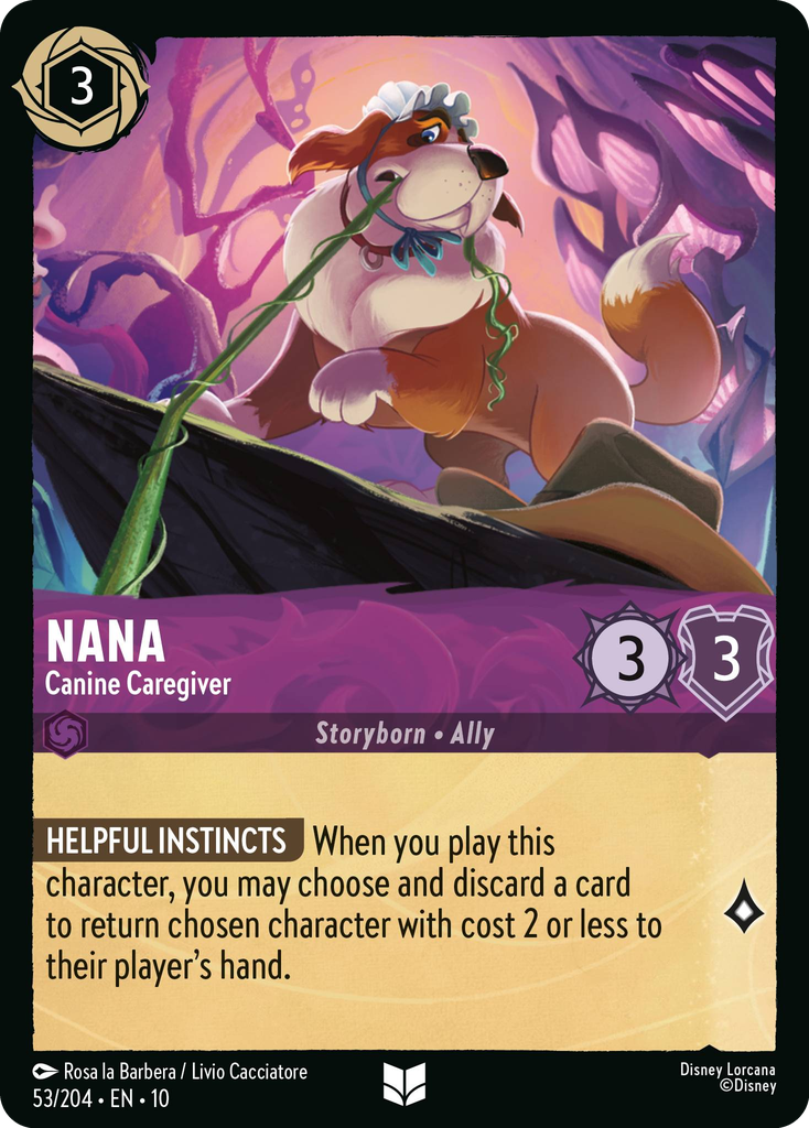 Nana - Canine Caregiver (053/204 - Whispers in the Well) Uncommon