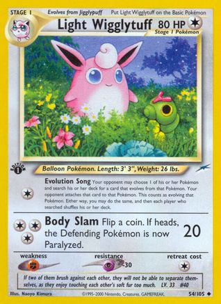 Light Wigglytuff (54/105)