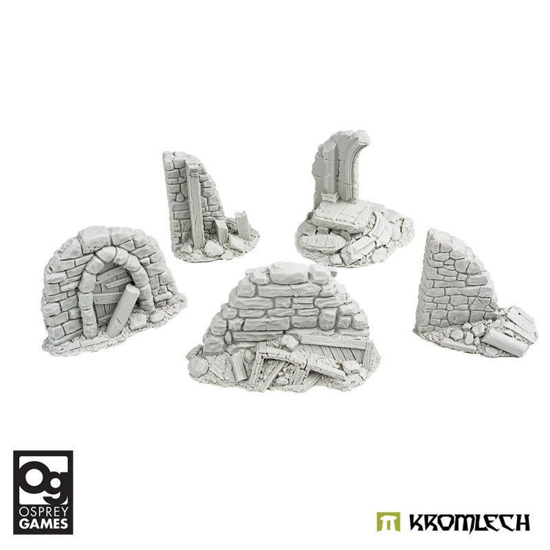 Kromlech KRBK046: Frostgrave - City Debris (5)
