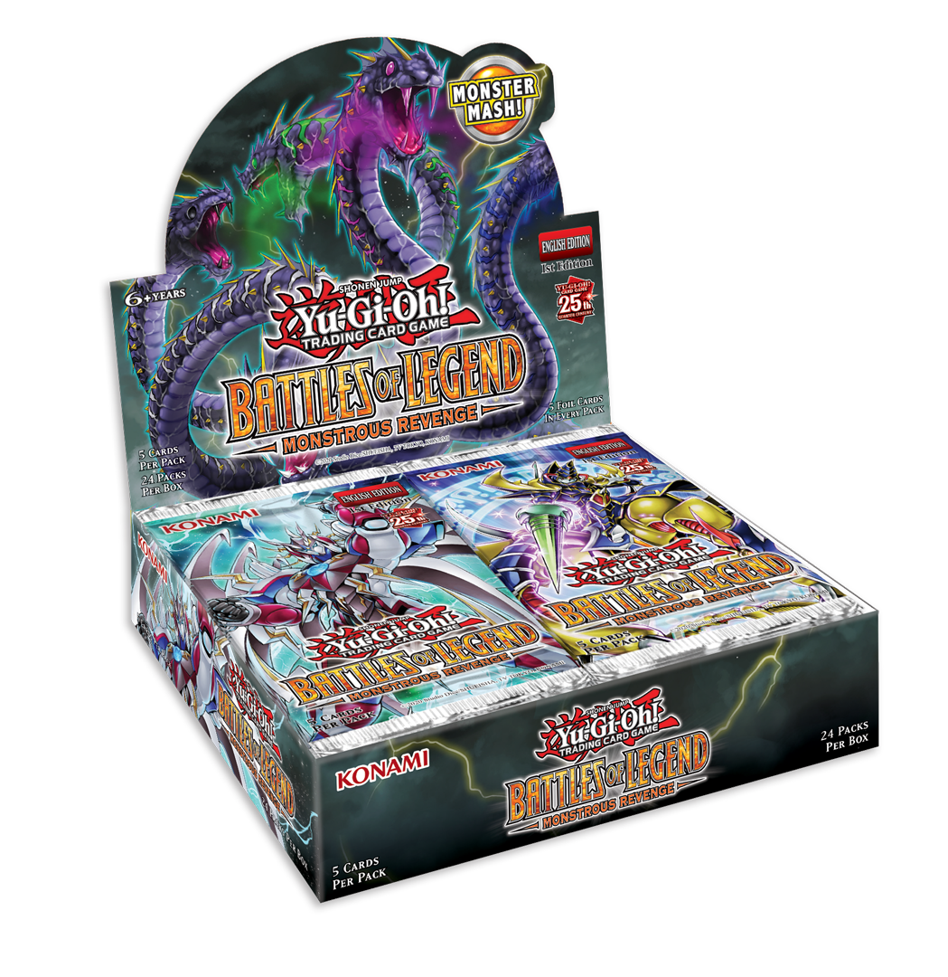 Yu-Gi-Oh!: Battles of Legend: Monstrous Revenge - Booster Box