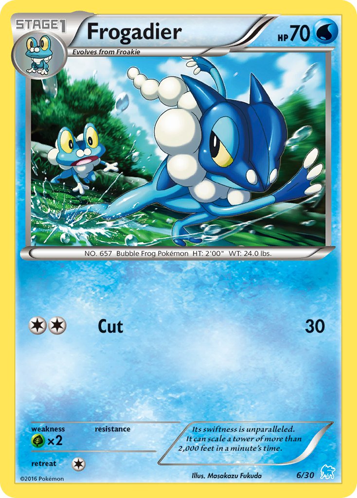 Frogadier - 06/30 (TK9S) Common - Near Mint