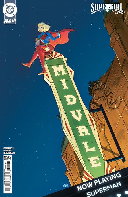 SUPERGIRL #8 CVR D MEGAN HUANG CARD STOCK VAR