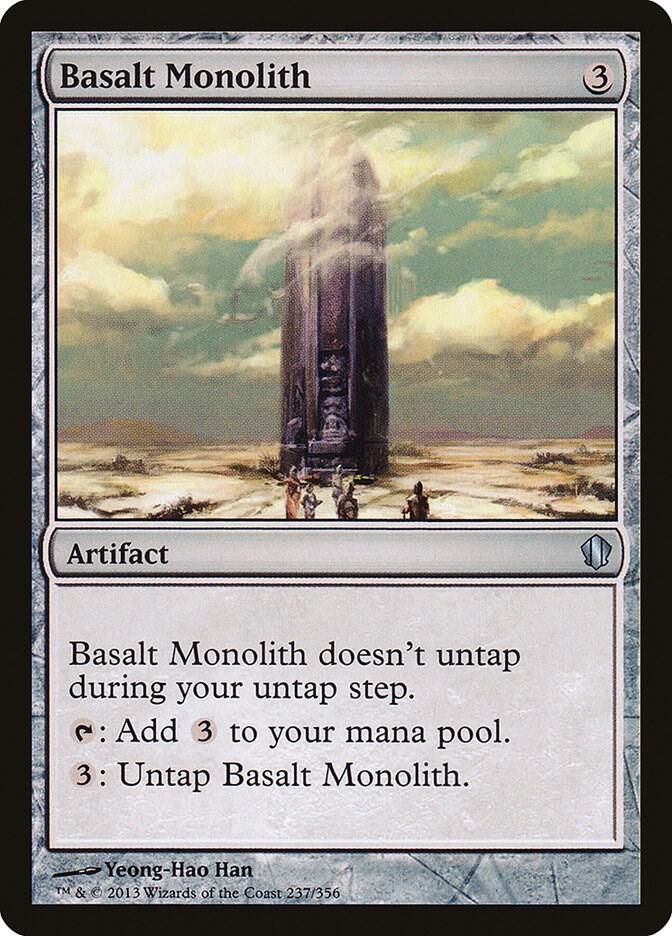 Basalt Monolith (C13-U) Light Play