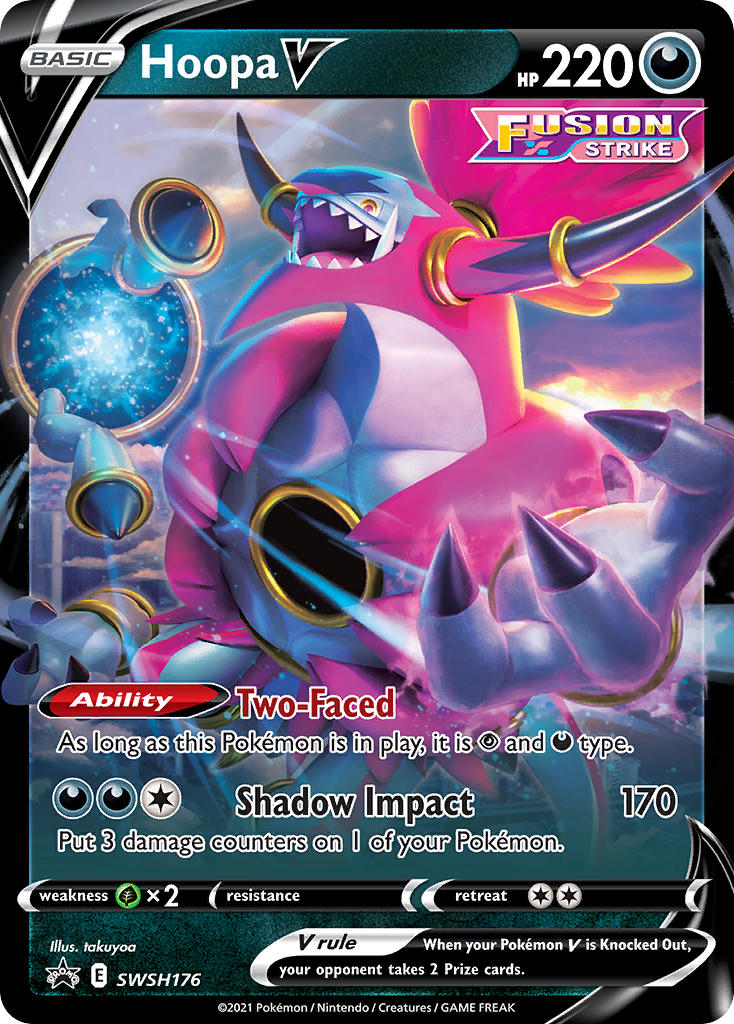 Hoopa V - SWSH176 (SWSH:PR) Promo - Near Mint Holofoil
