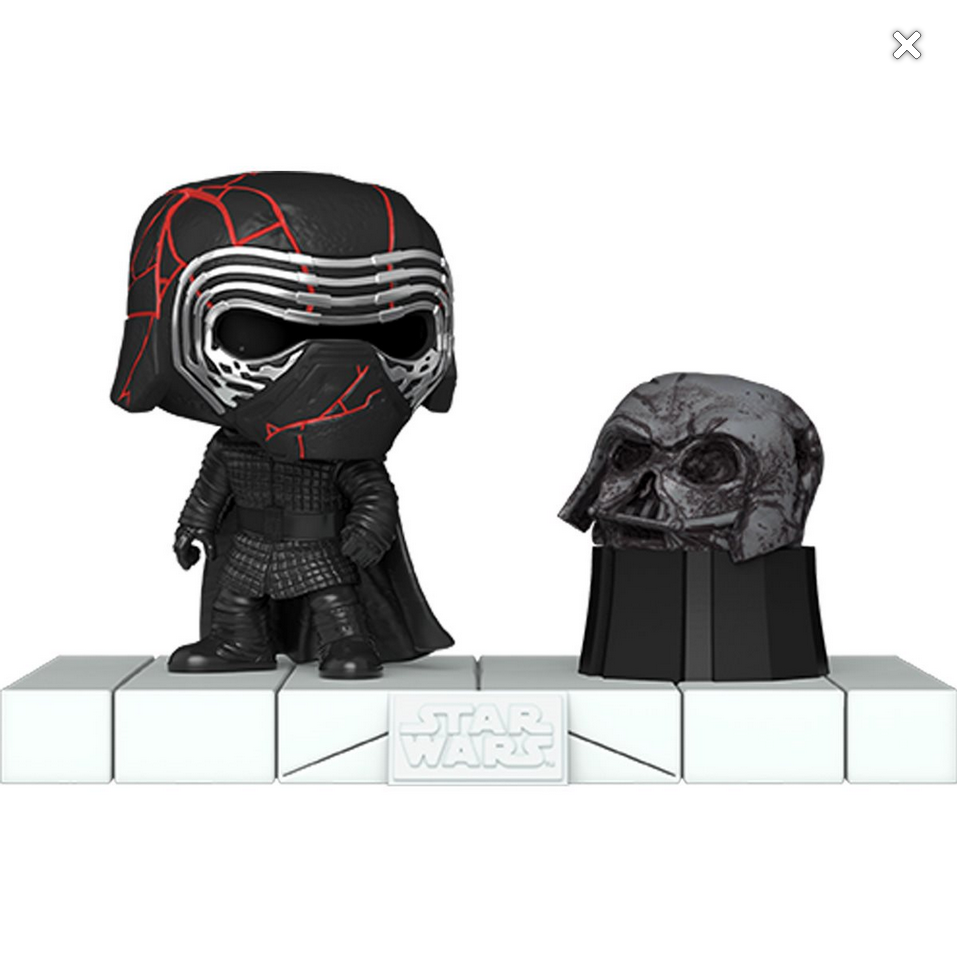 POP Figure Deluxe: Star Wars #0739 - Kylo Ren with Darth Vader's Helmet
