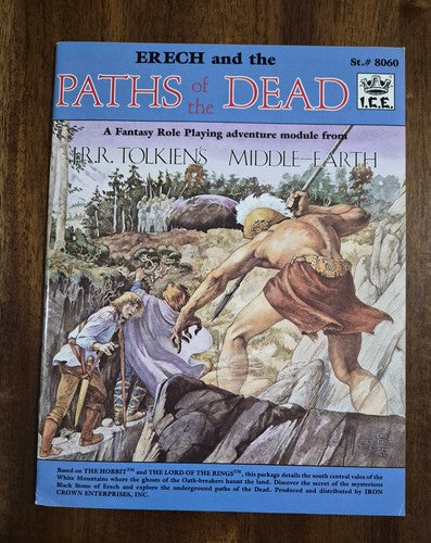 I.C.E. - Paths of the Dead - Middle-Earth Module #8060 (USED) Module Only