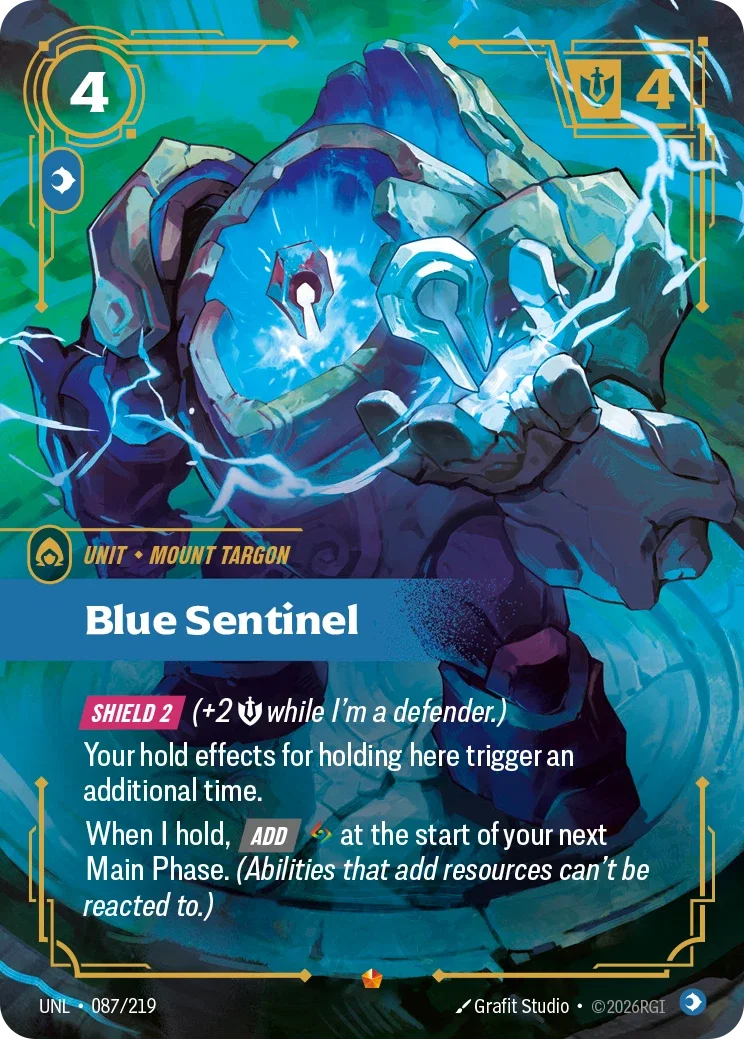 Blue Sentinel - 087/219 (UNL) Epic