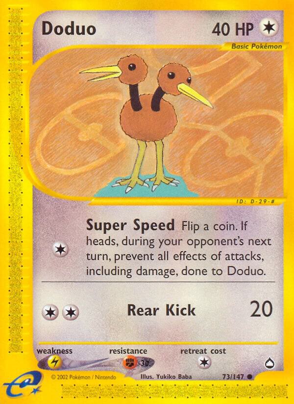 Doduo - 073/147 (AQ) Common Near Mint