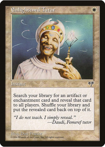 Enlightened Tutor (MIR-U) Moderate Play