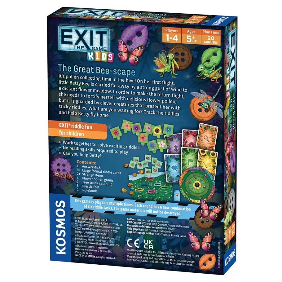 Exit The Game: Kids - The Great Bee-scape