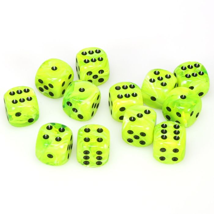 CHX27630: Vortex - 16mm D6 Bright Green w/black (12)