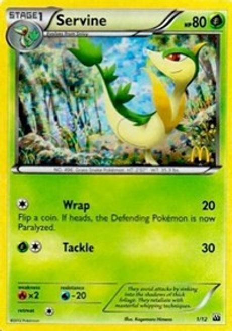 Servine (01/12) McDonalds Promo