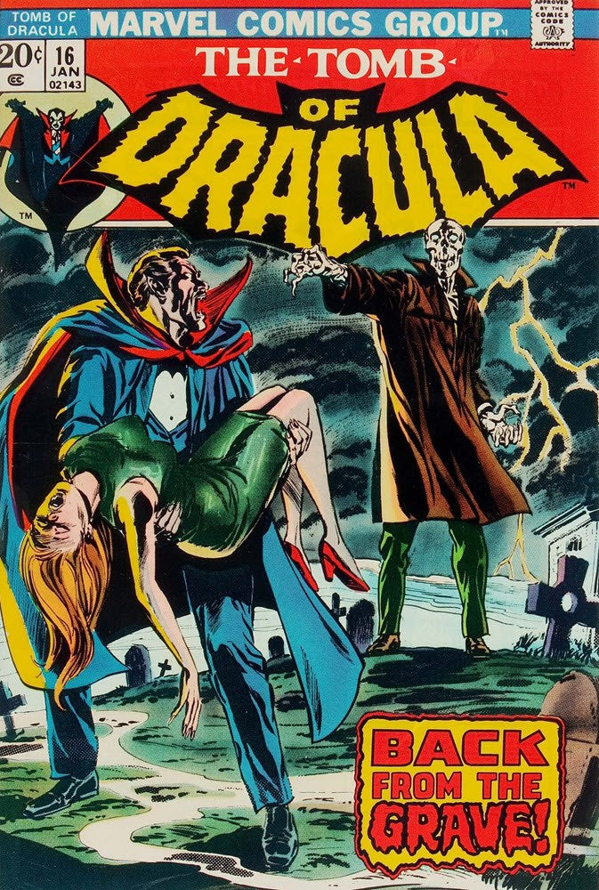 TOMB OF DRACULA (1972 Series) #16 (6.0)