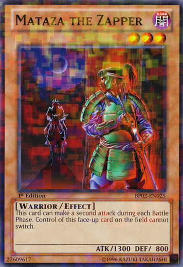 Mataza the Zapper (Mosaic Rare) (BP02-EN025) Mosaic Rare - Near Mint 1st Edition