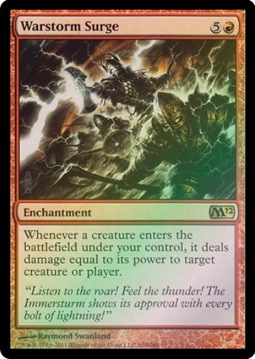 Warstorm Surge (M12-R-FOIL)