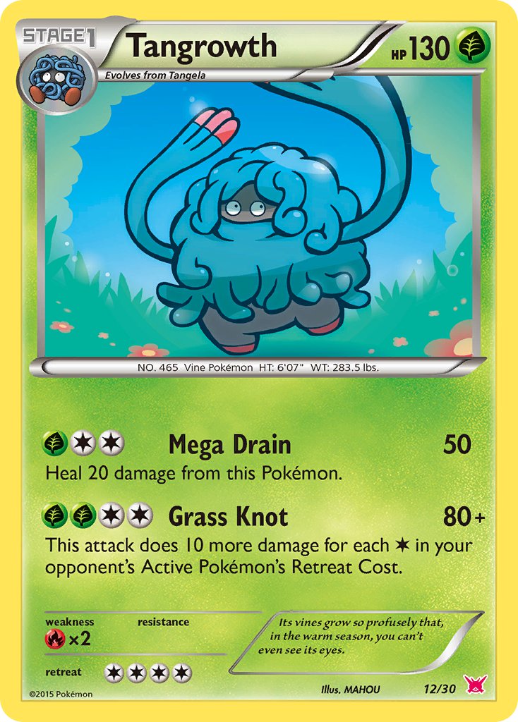 Tangrowth - 12/30 (TK8A) Common - Near Mint