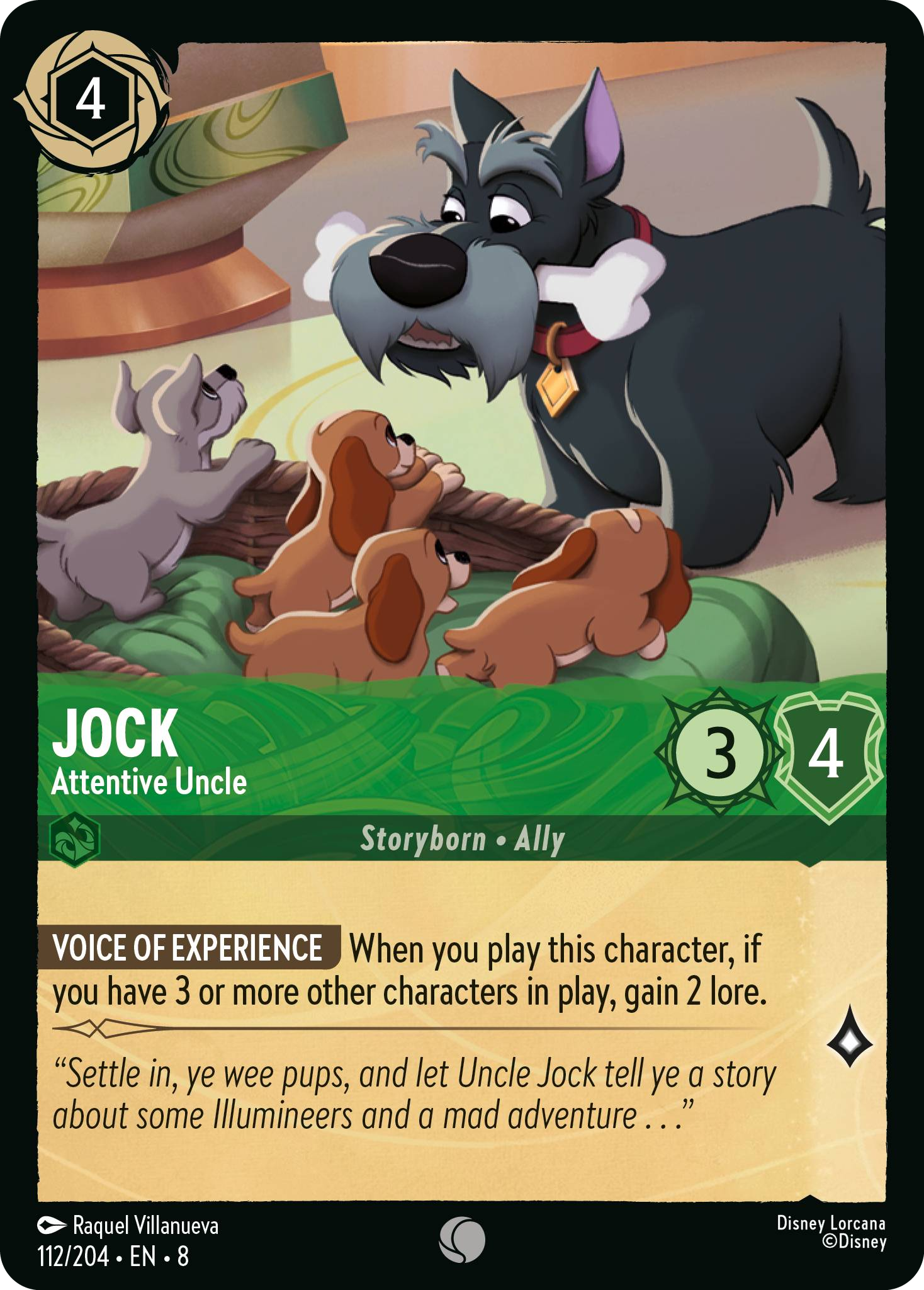Jock - Attentive Uncle (Reign of Jafar - 112/204 ) Common
