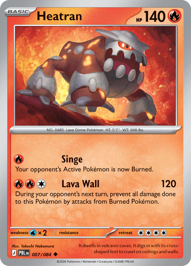 Heatran - 007/084 (PBL) Uncommon