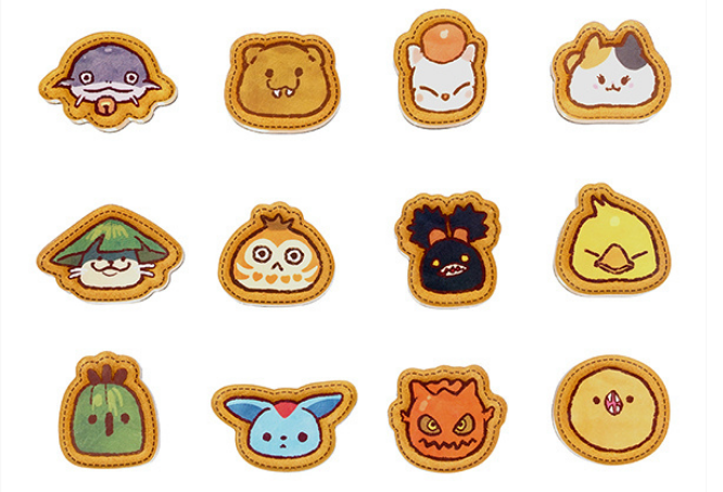 Final Fantasy XIV: Doodle Minions Acrylic Magnet Vol.1: BLIND BOX