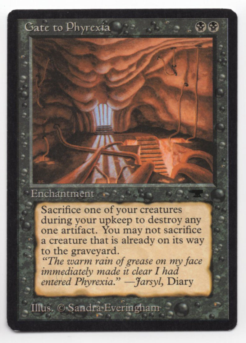 Gate to Phyrexia (ATQ-U) Light Play