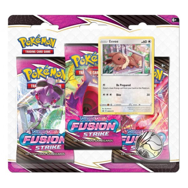 Pokemon TCG: S&S08 Fusion Strike - 3-Pack Blister