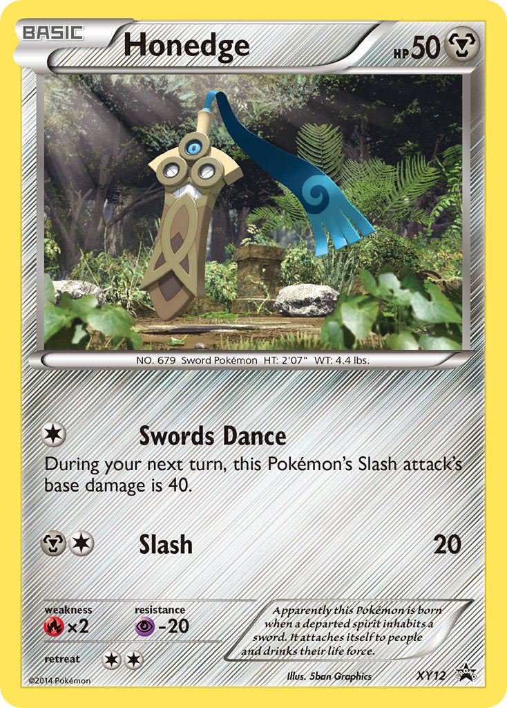 Honedge - XY12 (XY:PR) Promo - Near Mint Holofoil