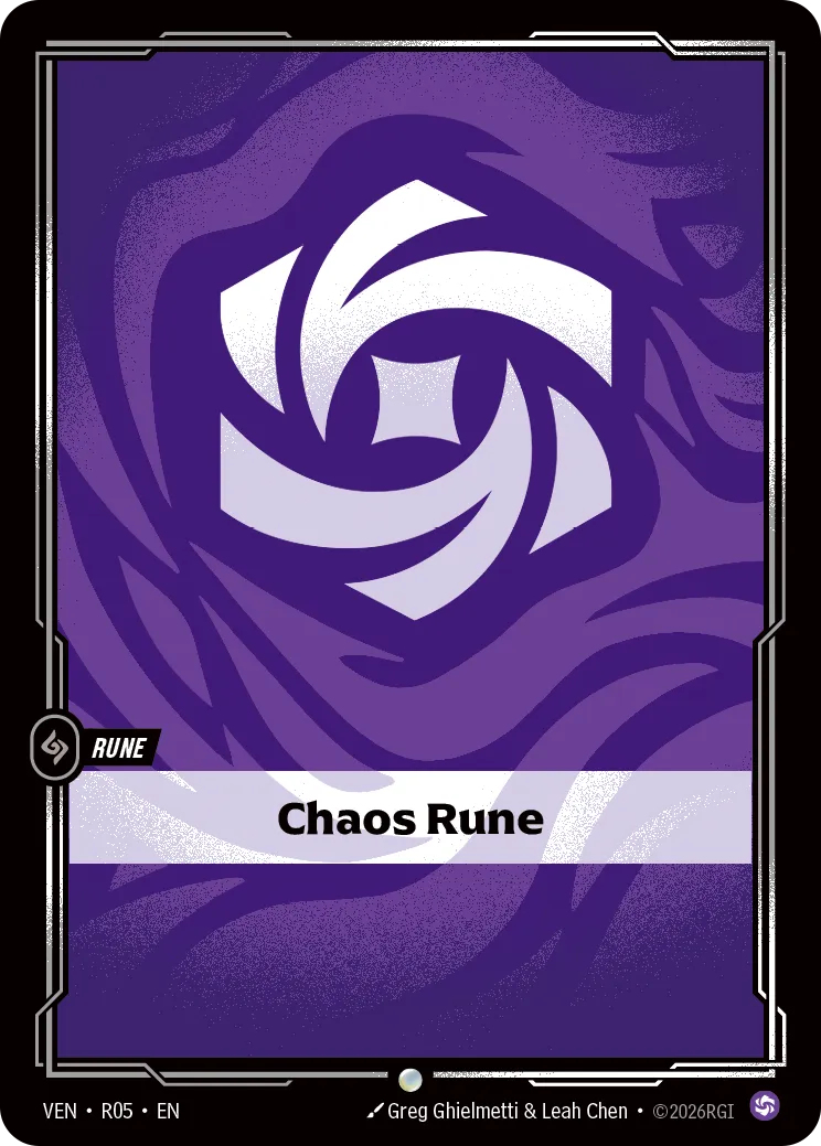 Chaos Rune - R05 (VEN) Common