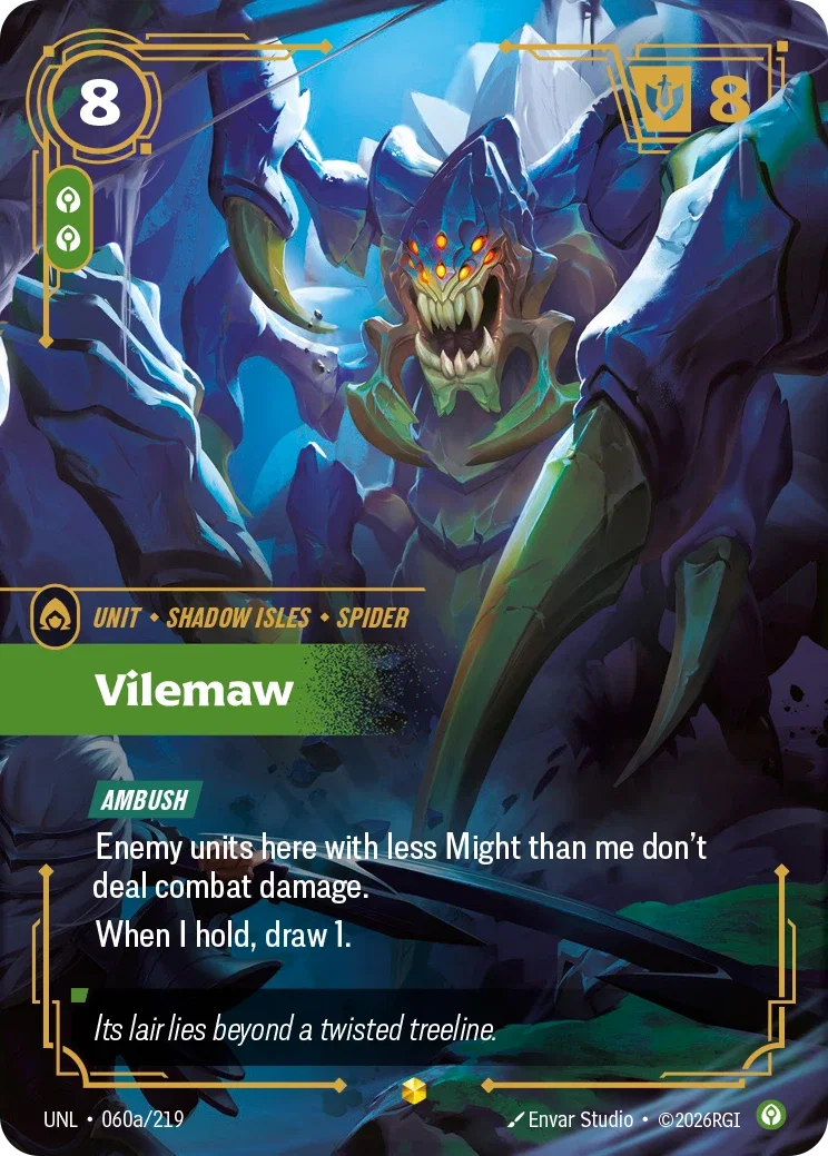 Vilemaw (Alternate Art) - 060a/219 (UNL) Showcase