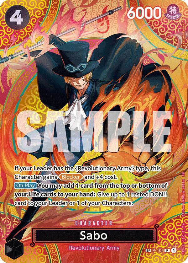 Sabo (SP) (OP15-EB04) Light Play