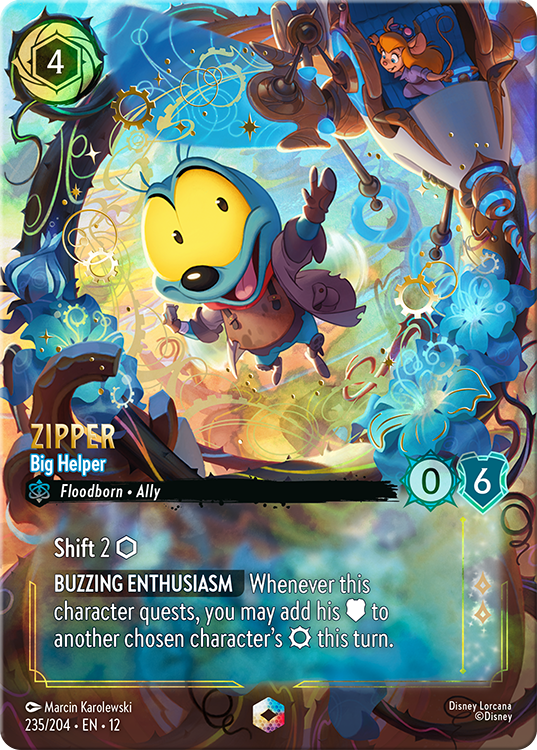 Zipper - Big Helper (Wilds Unknown - 235/204) Enchanted