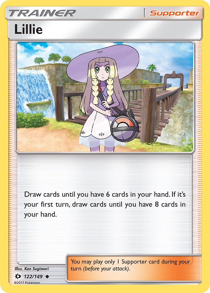 Lillie - 122/149 (SM01) Uncommon - Near Mint