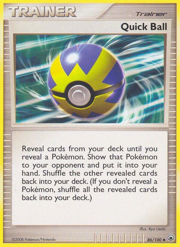 Quick Ball - 114/123 (MD) Uncommon - Near Mint Reverse Holofoil