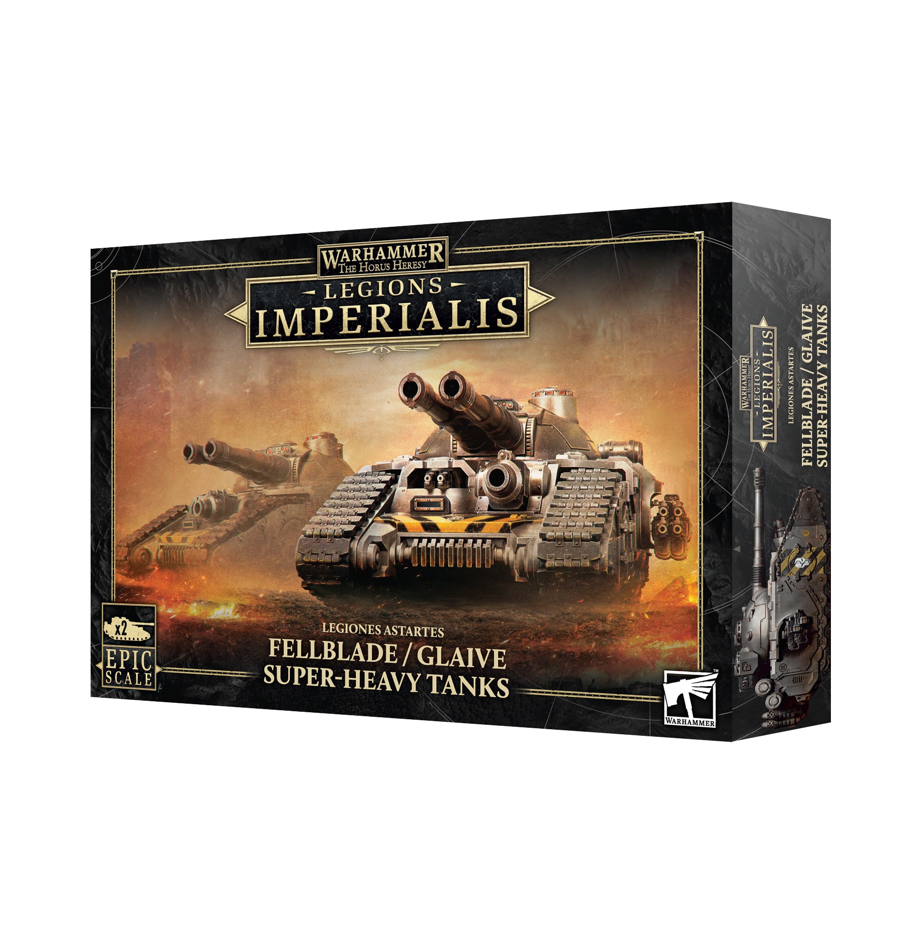 The Horus Heresy - Legions Imperialis: Legiones Astartes - Fellblade/Glaive Super-heavy Tanks