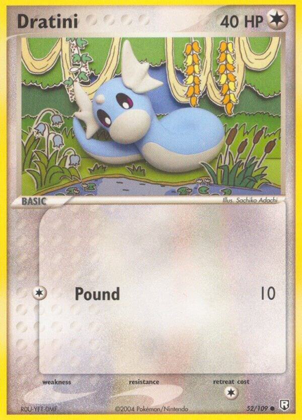 Dratini - 52/109 (RR) Common - Near Mint
