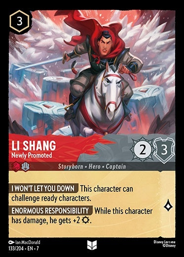 Li Shang - Newly Promoted (Archazia's Island - 133/204) Uncommon