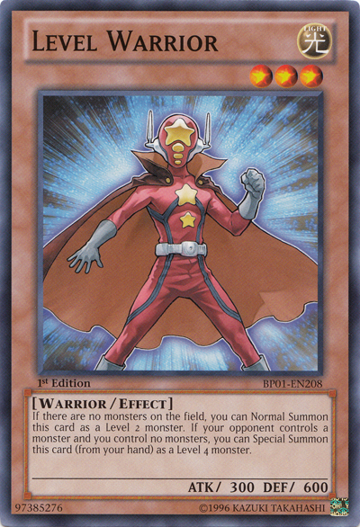 Level Warrior (BP01-EN208) Common - Near Mint 1st Edition