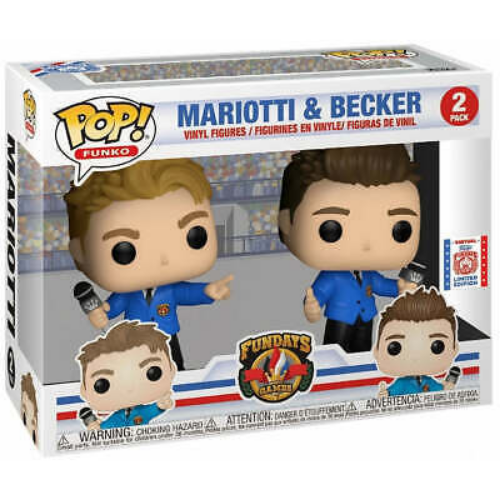 POP Figure Box Set: Fundays Games - Mariotti & Becker (2 Pack)