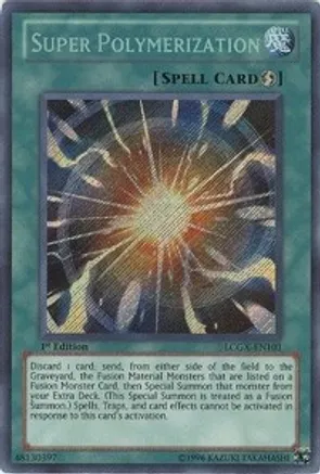 Super Polymerization (LCGX-EN101) Secret Rare - Near Mint 1st Edition