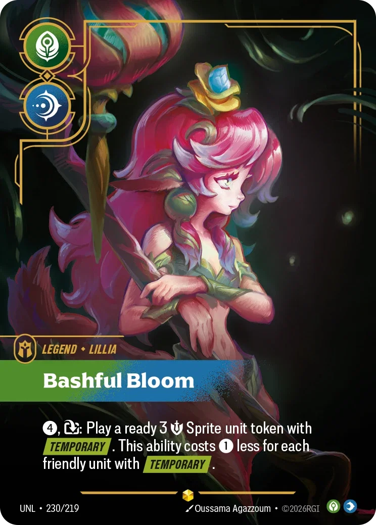 Lillia - Bashful Bloom (Overnumbered) - 230/219 (UNL) Showcase