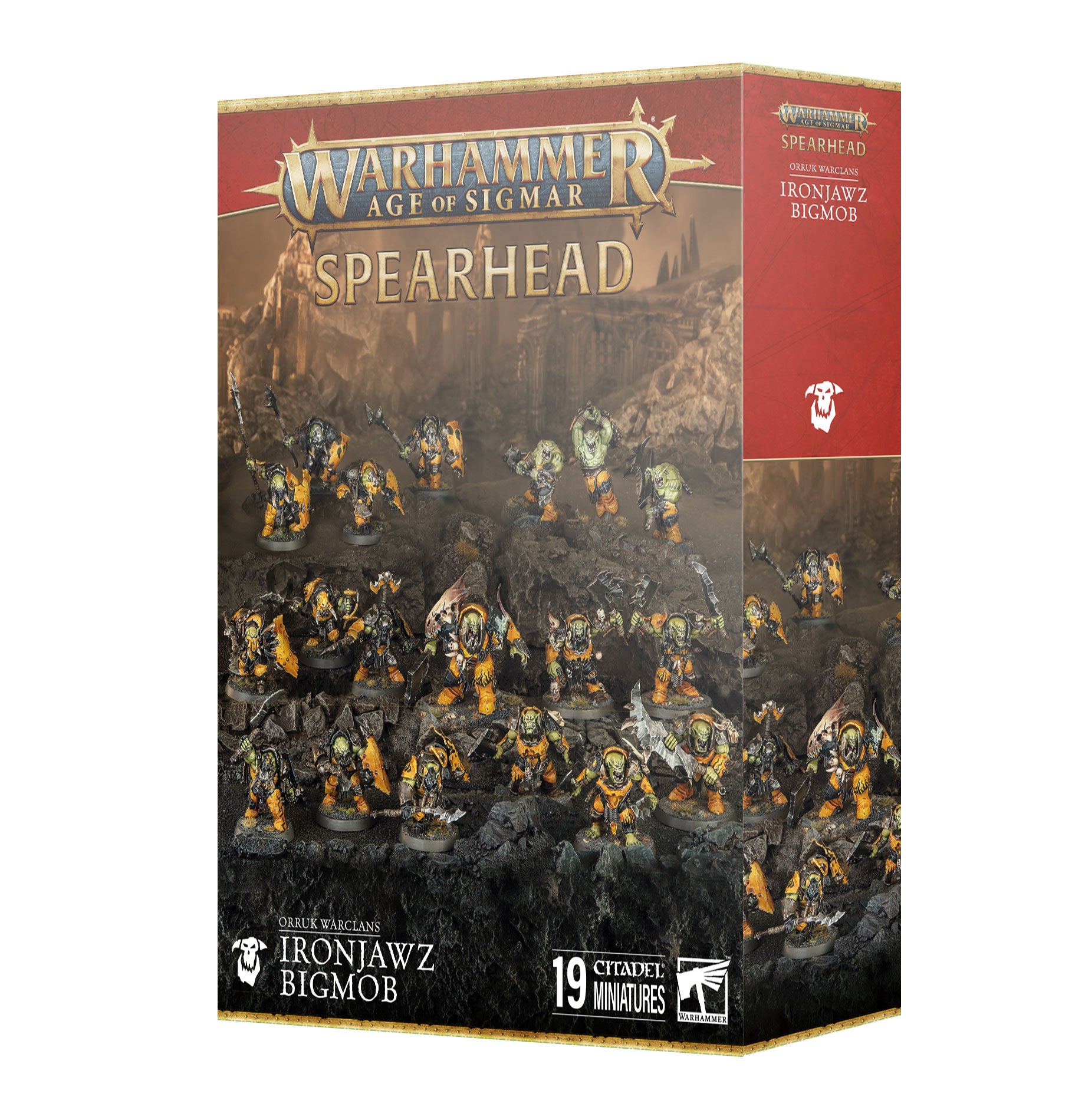 Age of Sigmar: Orruk Warclans - Ironjawz: Spearhead - Ironjawz Bigmob