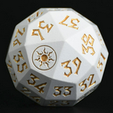 Plains Mana Spindown Metal D40